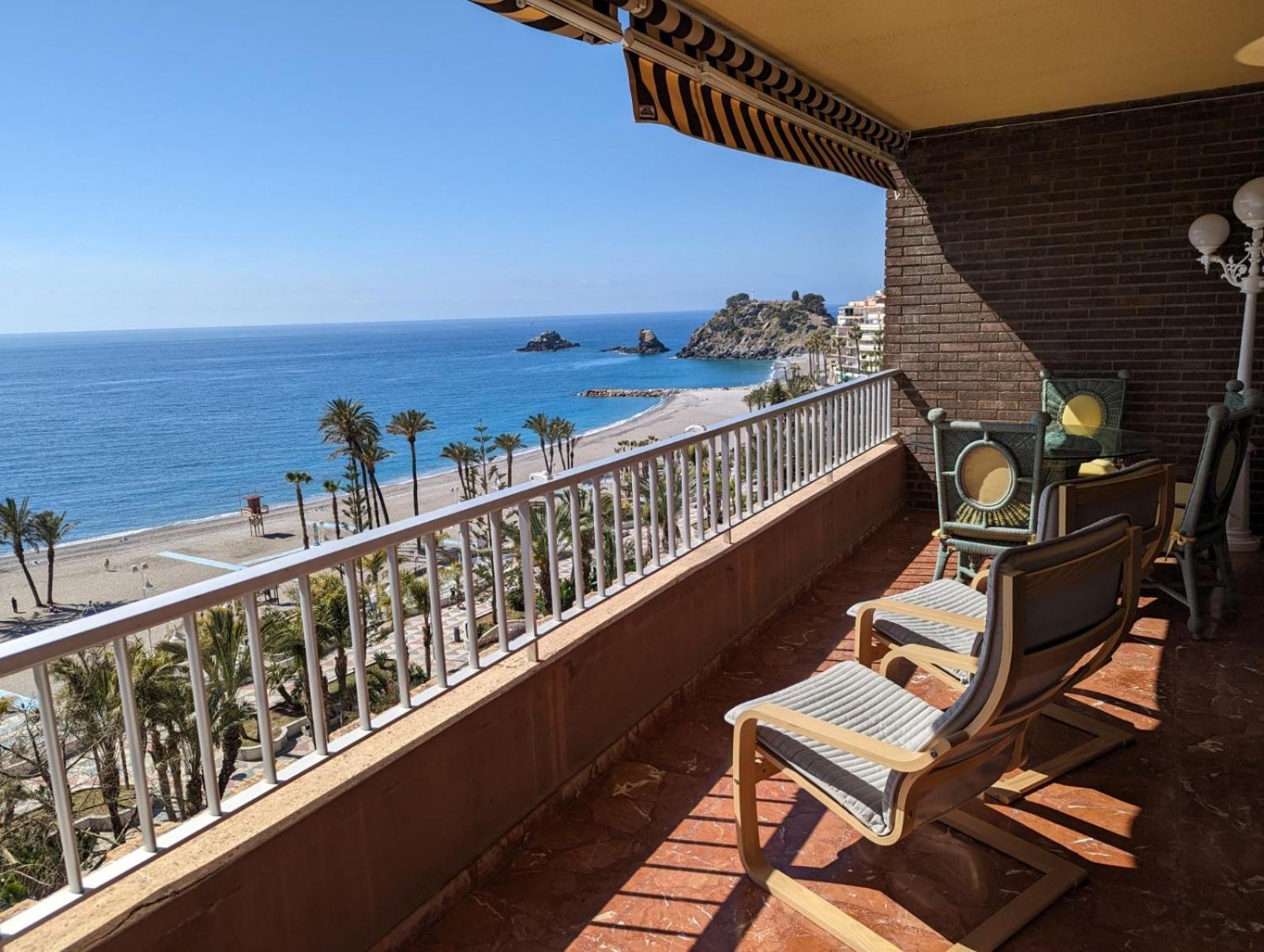 Casa Mare Apartamento En Primera Linea De Playa Almuñécar المظهر الخارجي الصورة